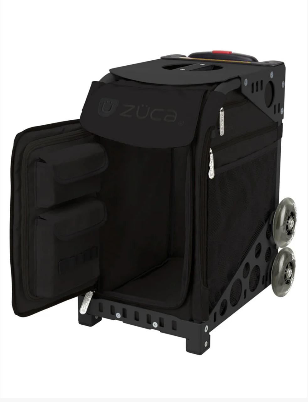 ZUCA Island Life Sport Insert Bag & Frame - Black With Non-Flashing Wheels